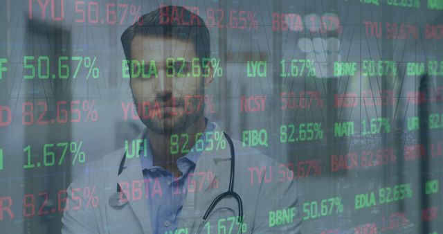 Doctor Analyzing Stock Market Data - Download Free Stock Images Pikwizard.com