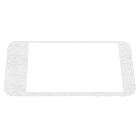 transparent smartphone frame with blank screen high angle view - Download Free Stock Videos Pikwizard.com