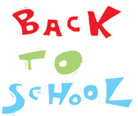 Back to School Text in Vibrant Chalk-Inspired Design on Transparent Background - Download Free Stock Videos Pikwizard.com