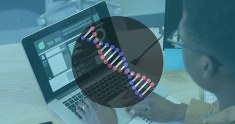 Technology concepts melding finance with genetics