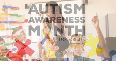 Autism Awareness Month Classroom Support Concept - Download Free Stock Images Pikwizard.com