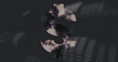 Abstract Dollar Sign Illustration with Cloudy Effect - Download Free Stock Images Pikwizard.com