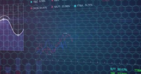 Digital Stock Market Graph Displaying Financial Trends - Download Free Stock Images Pikwizard.com