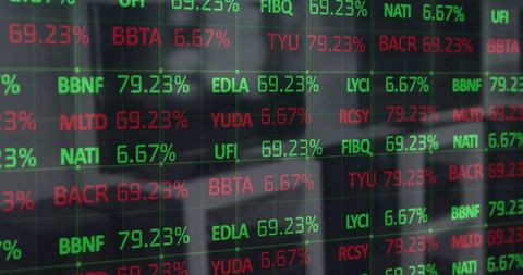 digital financial data display on led screen with numerical metrics - Download Free Stock Images Pikwizard.com