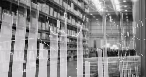 Global Finances and Data Analytics in Warehouse Setting - Download Free Stock Images Pikwizard.com