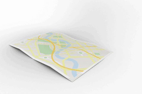 colorful travel map illustration on transparent background - Download Free Stock Videos Pikwizard.com