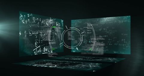 Futuristic Data Analysis Interface with Abstract Data Stream - Download Free Stock Images Pikwizard.com