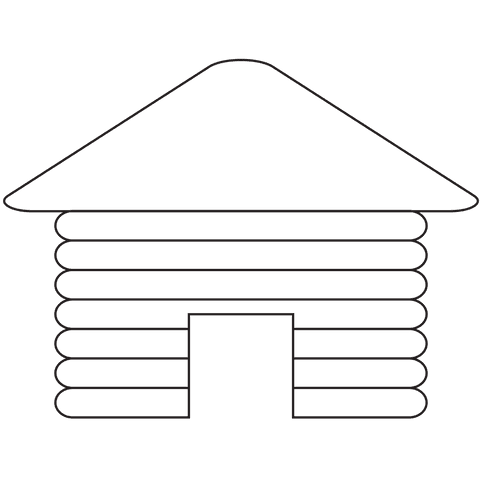 transparent png icon of cabin architecture design - Download Free Stock Videos Pikwizard.com
