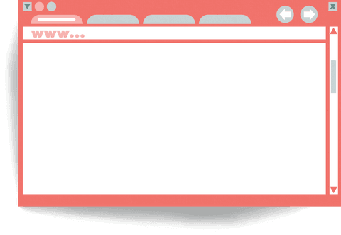 illustration of digital web browser interface on transparent background - Download Free Stock Videos Pikwizard.com