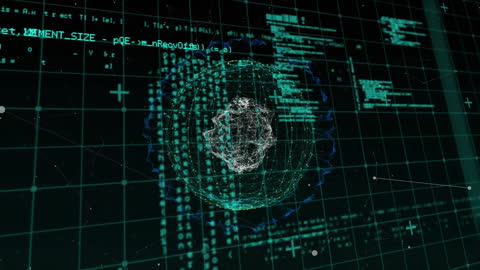 Digital Data Visualization with Global Network