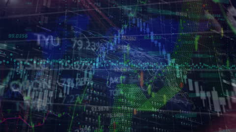 Digital Data Chaos with Financial Graphics and Codes