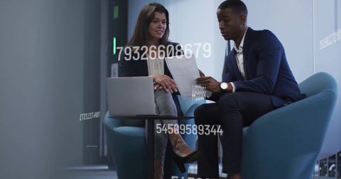 Professionals Collaborating on Business Strategy in Modern Office - Download Free Stock Images Pikwizard.com