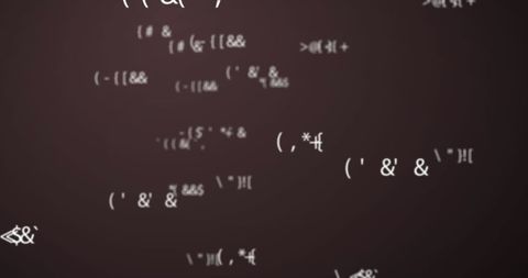Abstract Mathematical Symbols on Brown Digital Screen - Download Free Stock Images Pikwizard.com