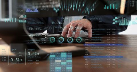 Businessman Analyzing Complex Financial Data in Office - Download Free Stock Images Pikwizard.com