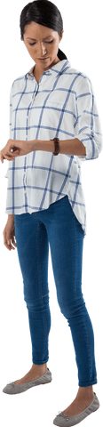 business woman checking time on wristwatch transparent background - Download Free Stock Videos Pikwizard.com