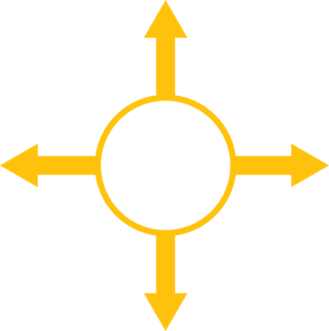 Yellow Arrows Design on Transparent Background with Copy Space - Download Free Stock Videos Pikwizard.com