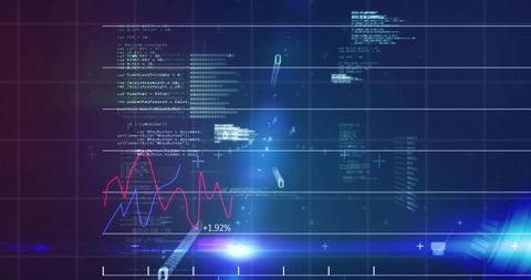Financial Data Processing in Digital Environment - Download Free Stock Images Pikwizard.com