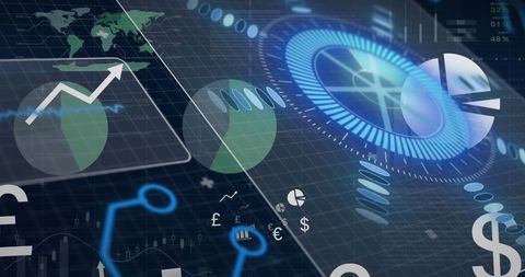 Global Data Processing and Analysis Concept Illustration - Download Free Stock Images Pikwizard.com