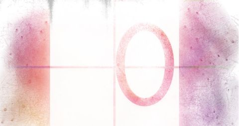Abstract Art with Letter O and Soft Pink Purple Hues - Download Free Stock Images Pikwizard.com