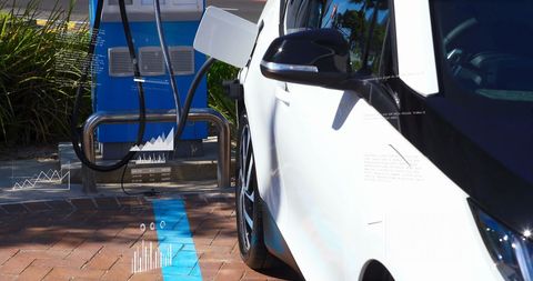 Electric Vehicle Charging with Statistical Data Holograms