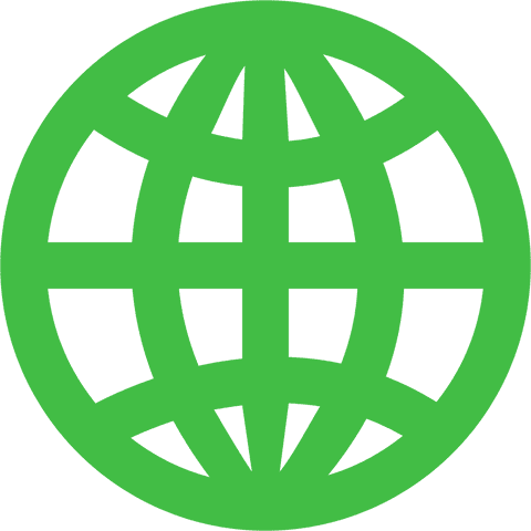 green globe symbol on transparent background - Download Free Stock Videos Pikwizard.com