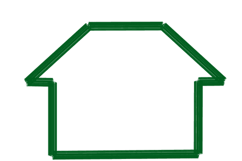 Green House Symbol on Transparent Background for Architecture Concepts - Download Free Stock Videos Pikwizard.com
