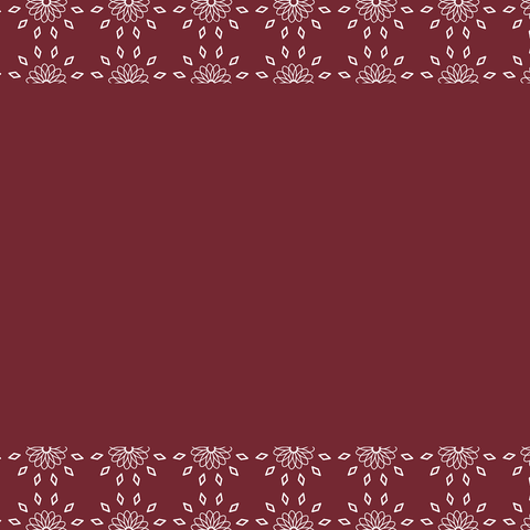 Red and White Floral Border Pattern on Transparent Background - Download Free Stock Videos Pikwizard.com