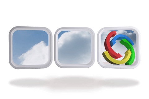 transparent abstract clouds with colorful arrows display - Download Free Stock Videos Pikwizard.com