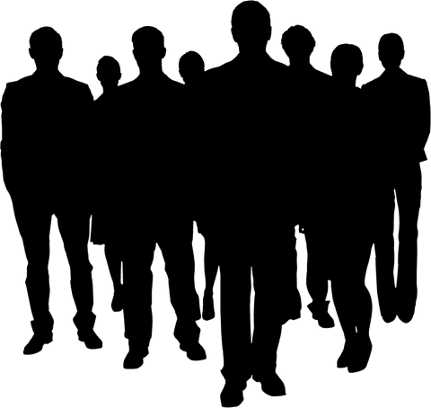 Businessmen Silhouette on Transparent Background Vector Illustration - Download Free Stock Videos Pikwizard.com