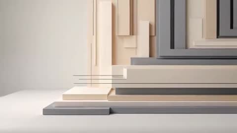 Contemporary Minimalist Abstract Panel Composition