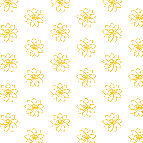 Transparent Repeated Yellow Flowers Pattern on Vector Background - Download Free Stock Videos Pikwizard.com
