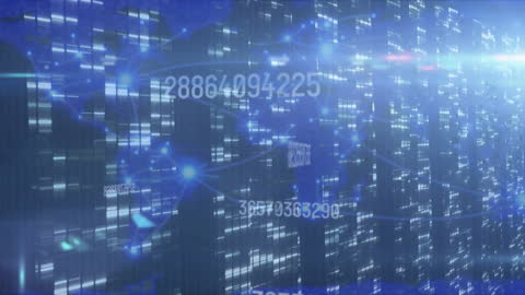 Data Processing Across Global Servers and Map Animation