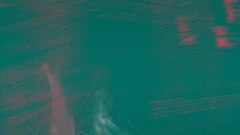 Abstract Digital Data and Network Animation Background