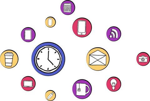 Digital Technology Symbols on Transparent Background - Download Free Stock Videos Pikwizard.com