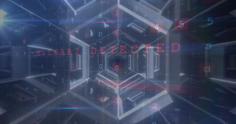 Cybersecurity Threat Warning in Digital Interface Design - Download Free Stock Images Pikwizard.com
