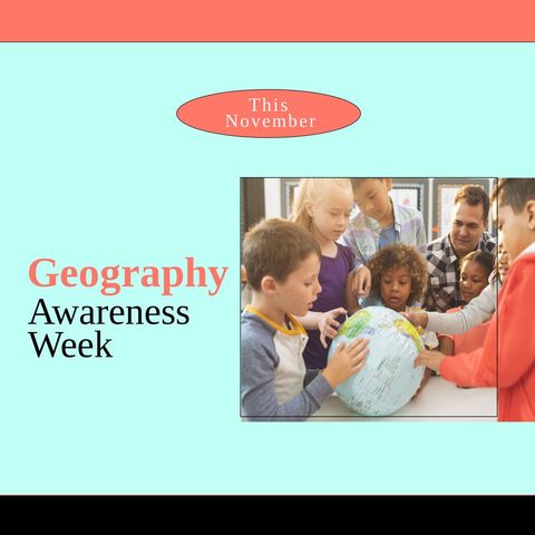 Geography Awareness with Diverse Students Exploring a Globe - Download Free Stock Templates Pikwizard.com