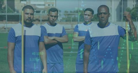 Rugby Players Analyzed with Advanced Sport Analytics Technology