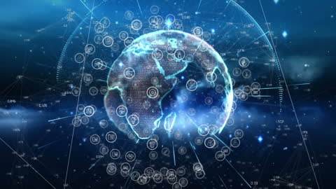 Innovative Global Network with Digital Connections