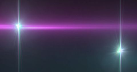 Enigmatic Lens Flare on Purple Gradient Background
