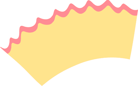 abstract wavy pink and yellow shape with transparent background - Download Free Stock Videos Pikwizard.com