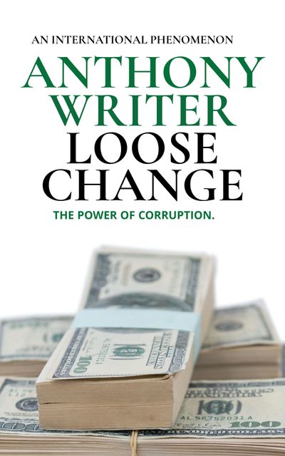 Promotional book cover captures attention with a stack of cash, symbolizing themes of corruption and greed. Ideal for use in marketing materials, advertisements, and online promotions for fiction novels. Represents financial intrigue and moral conflicts, appealing to readers interested in suspense and drama. Suitable for bookshops, online retailers, and literary event posters.