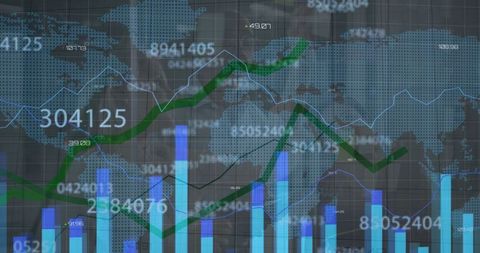 Business Team Analyzing Global Data on Digital Interface - Download Free Stock Images Pikwizard.com