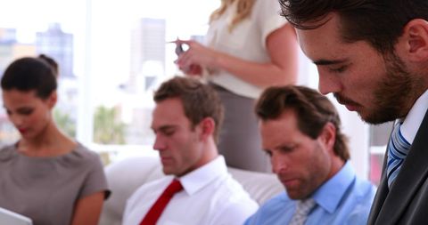 Business Team in Modern Office Environment - Download Free Stock Images Pikwizard.com