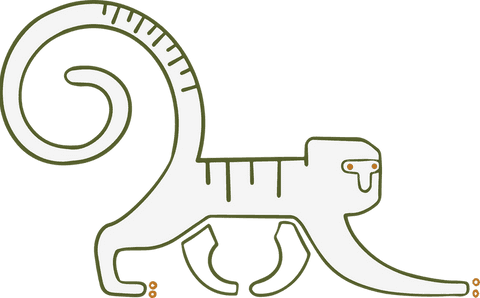whimsical white creature with spiraling tail on transparent background - Download Free Stock Videos Pikwizard.com