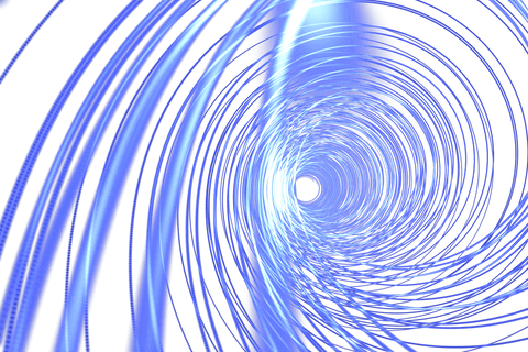 blue light trails on transparent background illustrating dynamic movement - Download Free Stock Videos Pikwizard.com