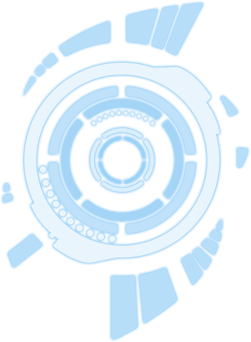 futuristic blue digital circle on transparent background - Download Free Stock Videos Pikwizard.com