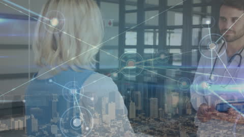 Global Medical Collaboration and Networking Concept