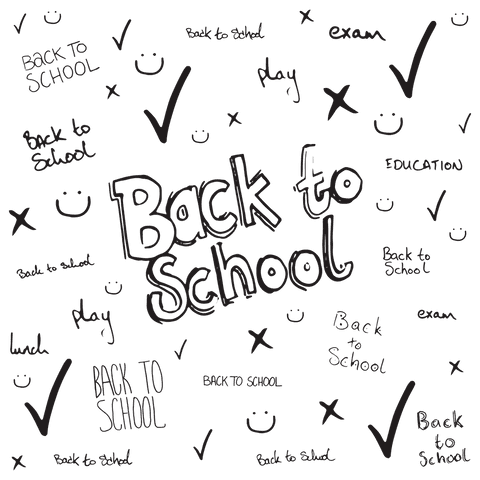 back to school doodle illustration on transparent background - Download Free Stock Videos Pikwizard.com