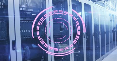 Digital data analytics in modern server room