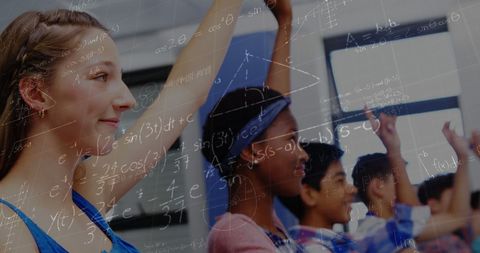Diverse Students Engaged in Mathematics Class Concept - Download Free Stock Images Pikwizard.com